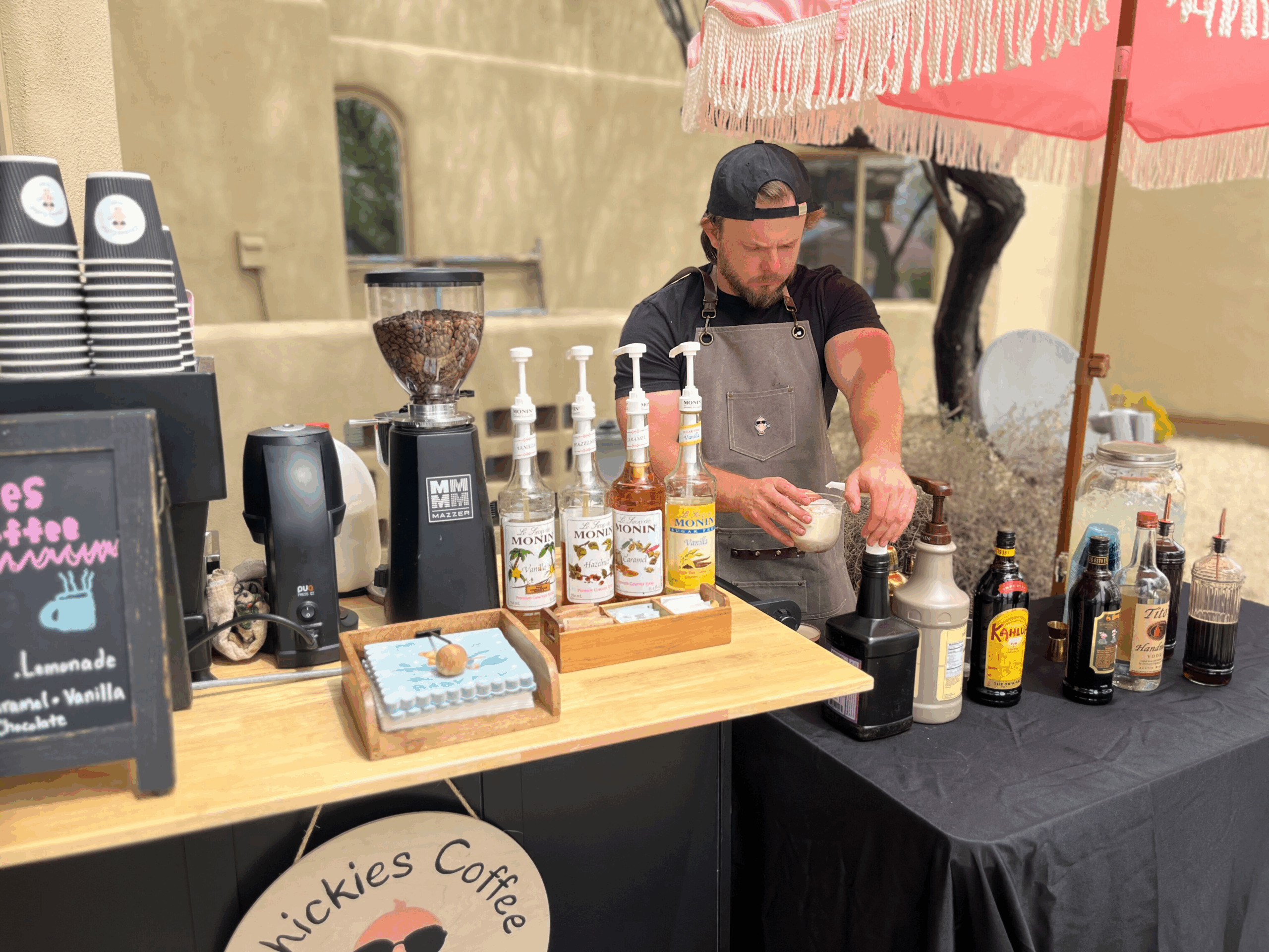 coffee cart for events